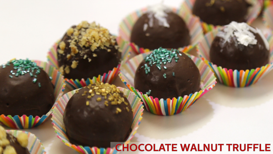 Chocolate Walnut Truffle Recipe – Holstein Housewares + Casa Gioia