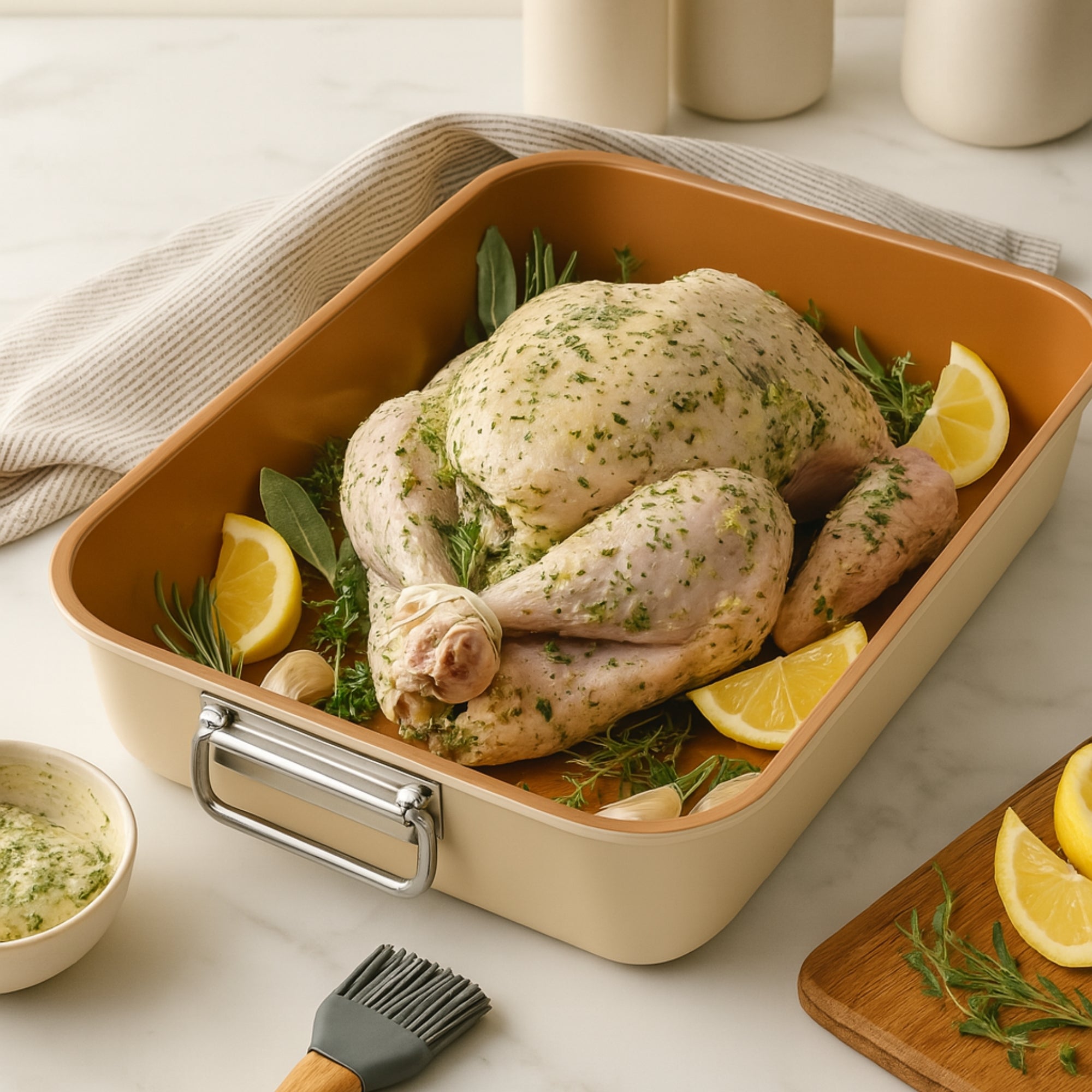 Charola para hornear y servir