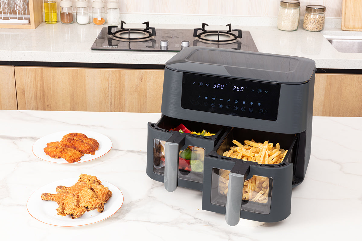 8.4 QT DUAL BASKET DIGITAL AIR FRYER