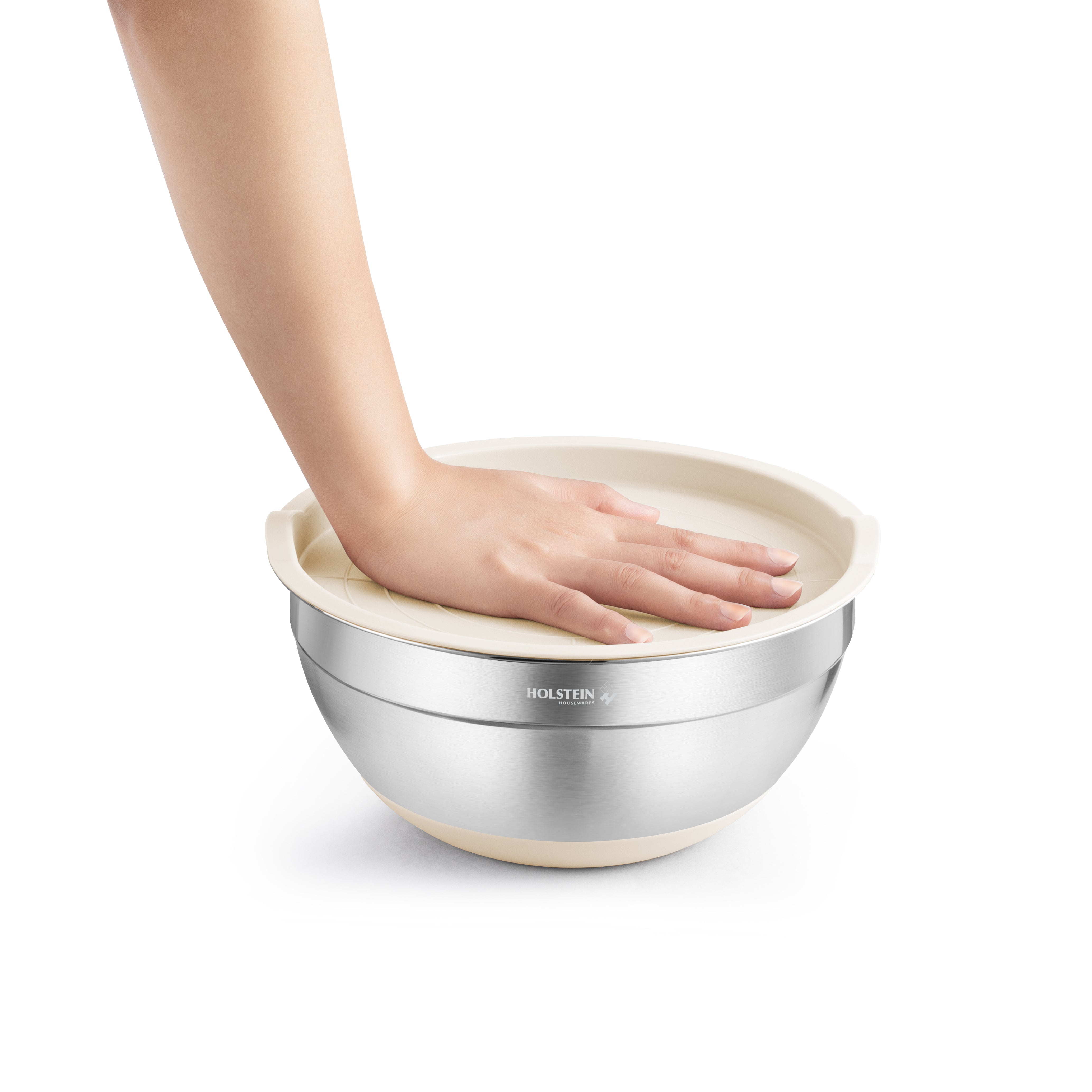 Bowls de Acero Inoxidable con Tapa