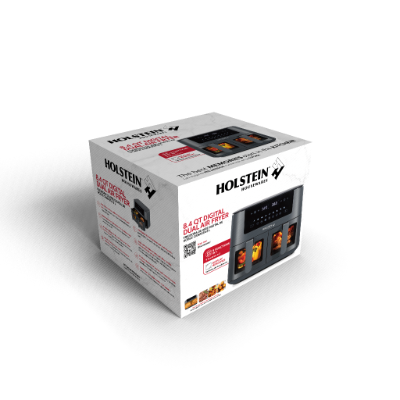 8.4 QT DUAL BASKET DIGITAL AIR FRYER