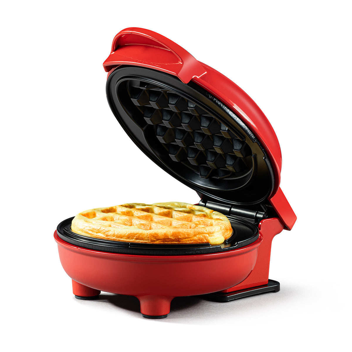 4-INCH PERSONAL HEART SHAPE WAFFLE MAKER