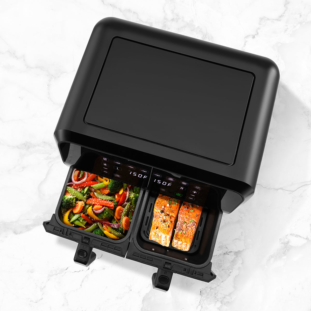 8QT DUAL BASKET DIGITAL AIR FRYER