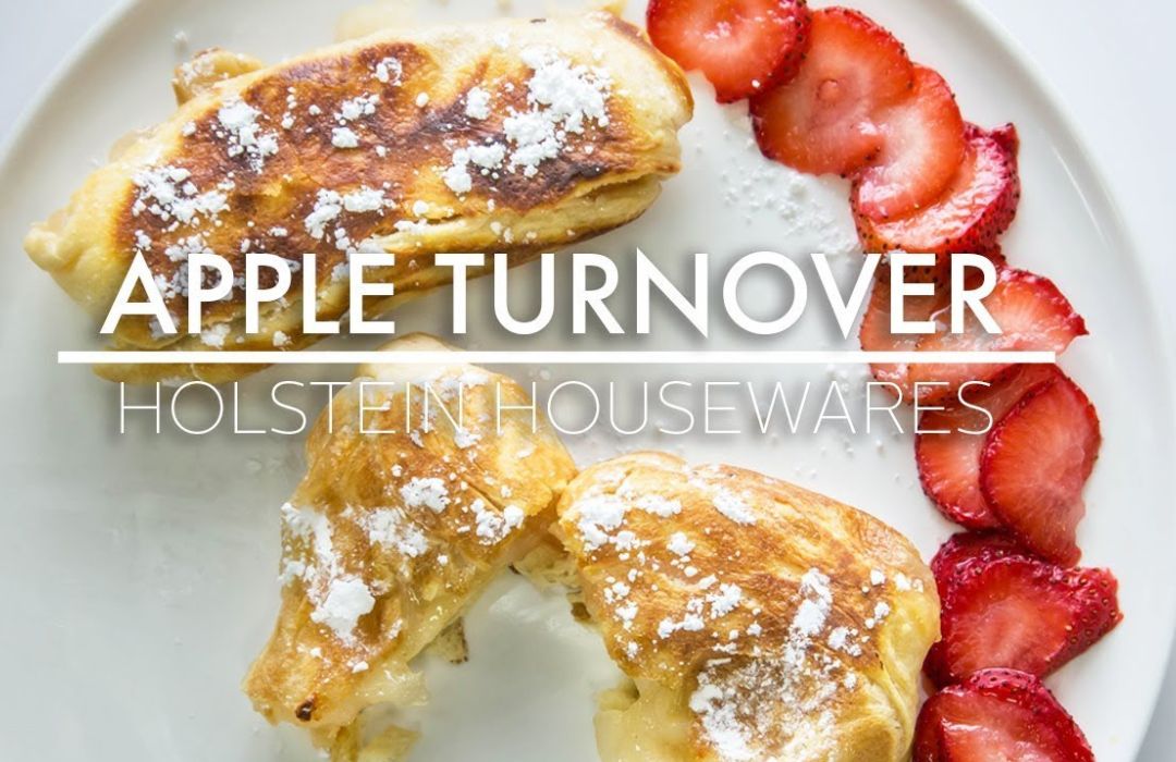 So Yummy Apple Turnover with Holstein Housewares 4- Section Omelet Maker