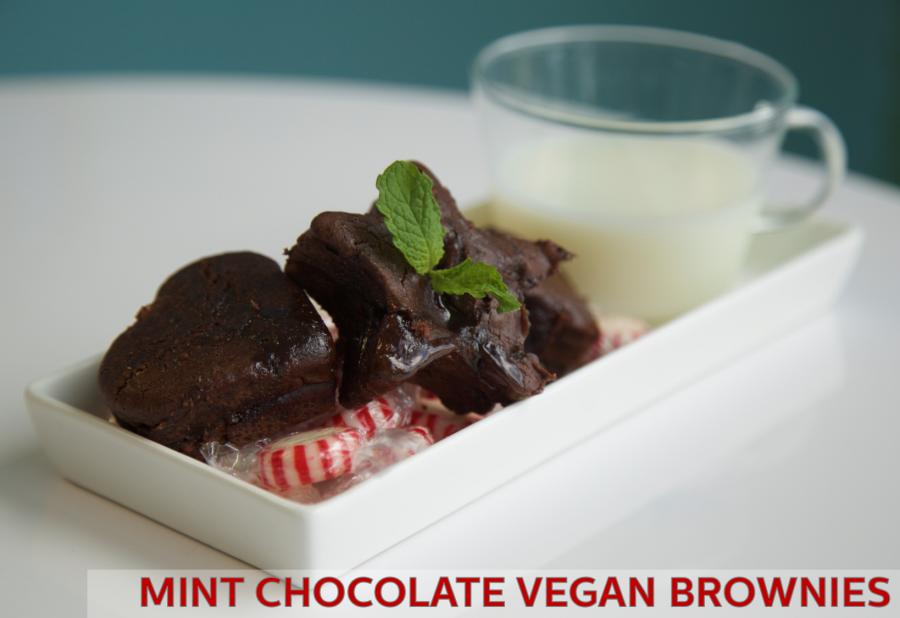 Mint Chocolate Vegan Brownies – Holstein + BetterSweet