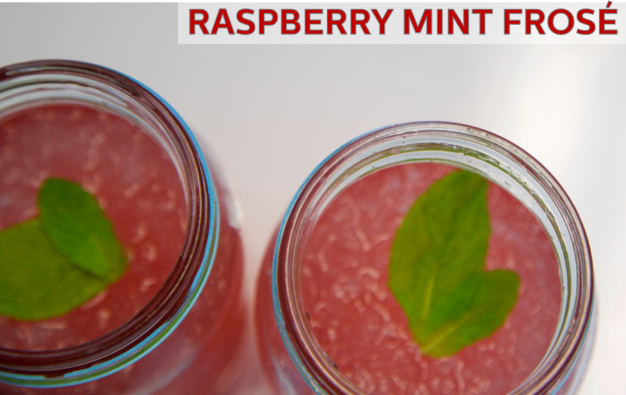 Raspberry Mint Frosé Recipe