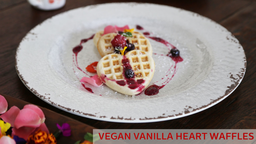 Vegan Vanilla Heart Waffles – Holstein Housewares + House of V