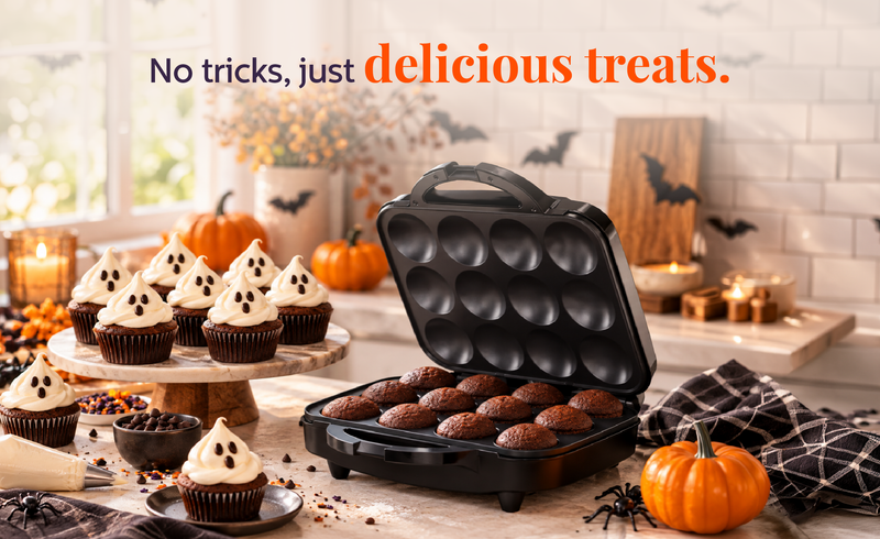 No Tricks, Just Treats: Halloween Ghost Cupcakes