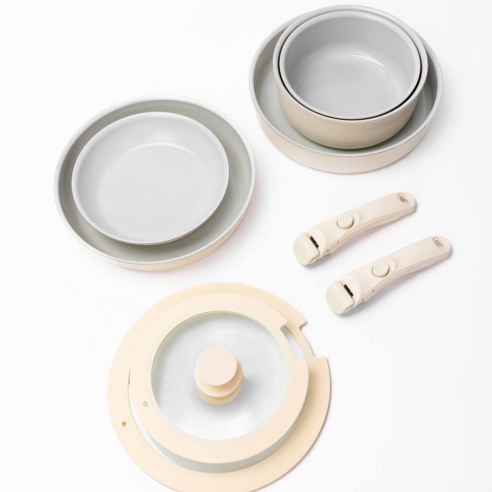9-PIECE CERAMIK COOKWARE SET