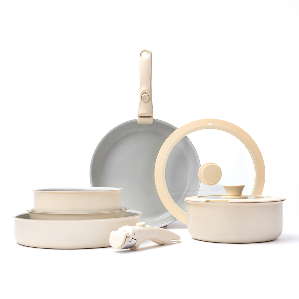 9-PIECE CERAMIK COOKWARE SET