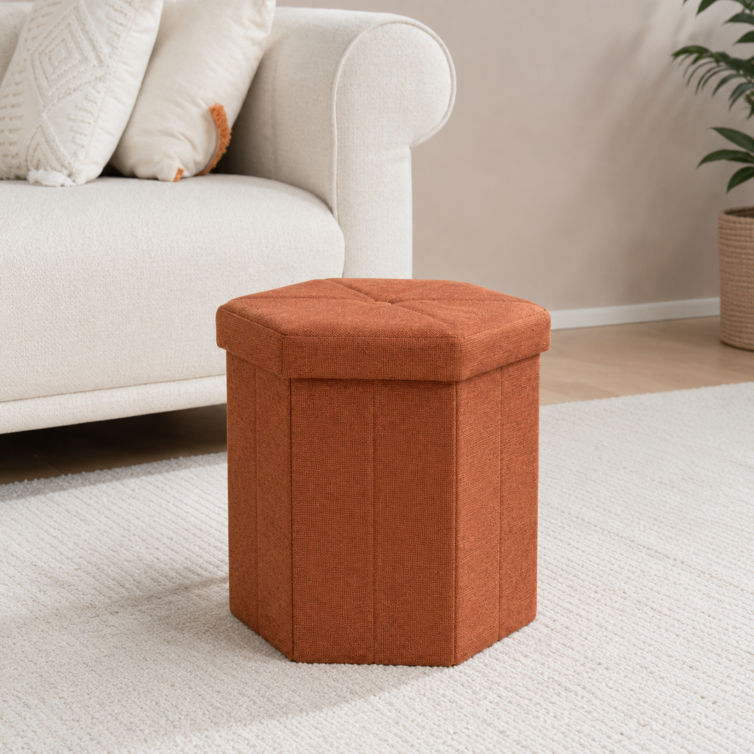 OTTOMAN PLEGABLE CON ALMACENAMIENTO - imagen 4