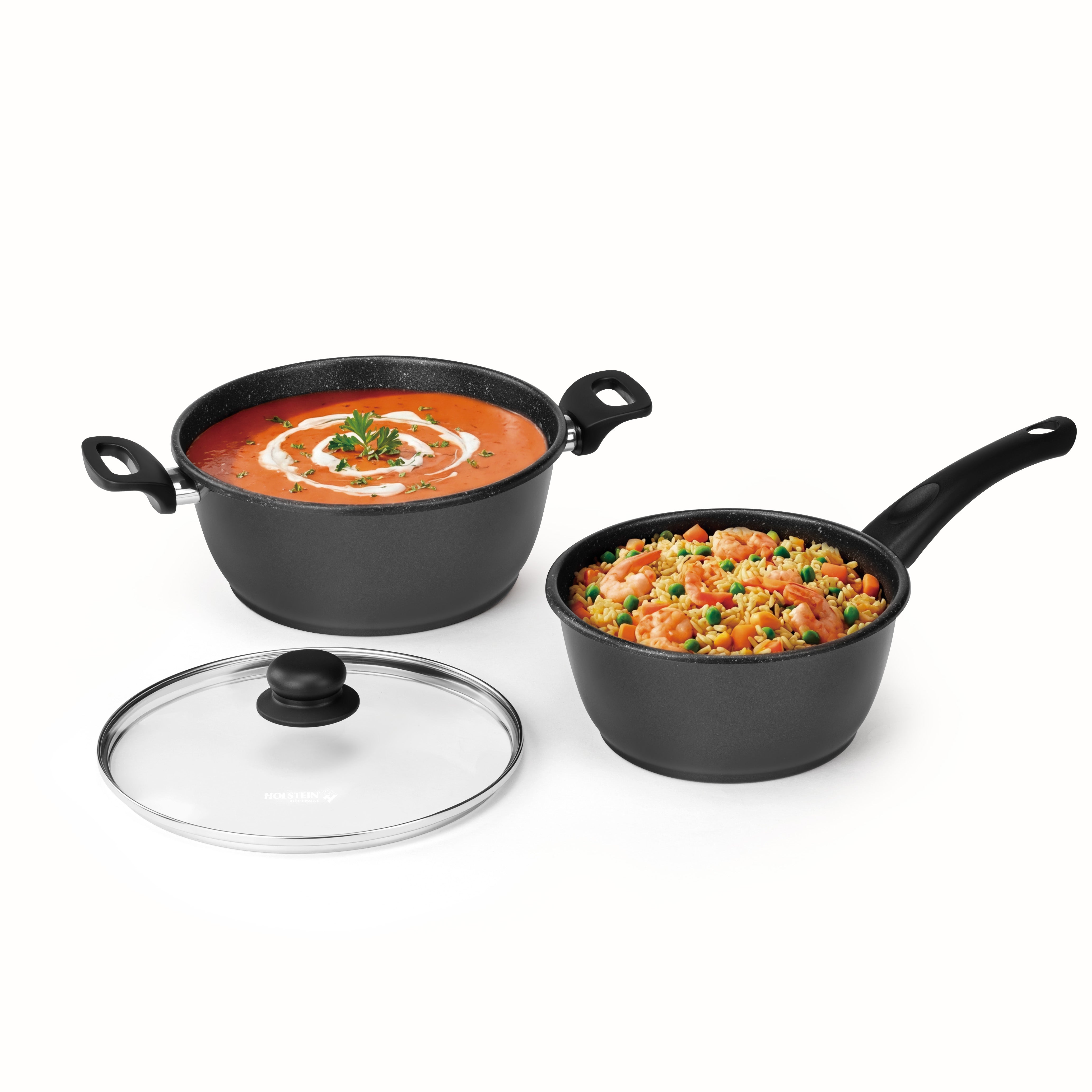 3-PIECE COOKWARE