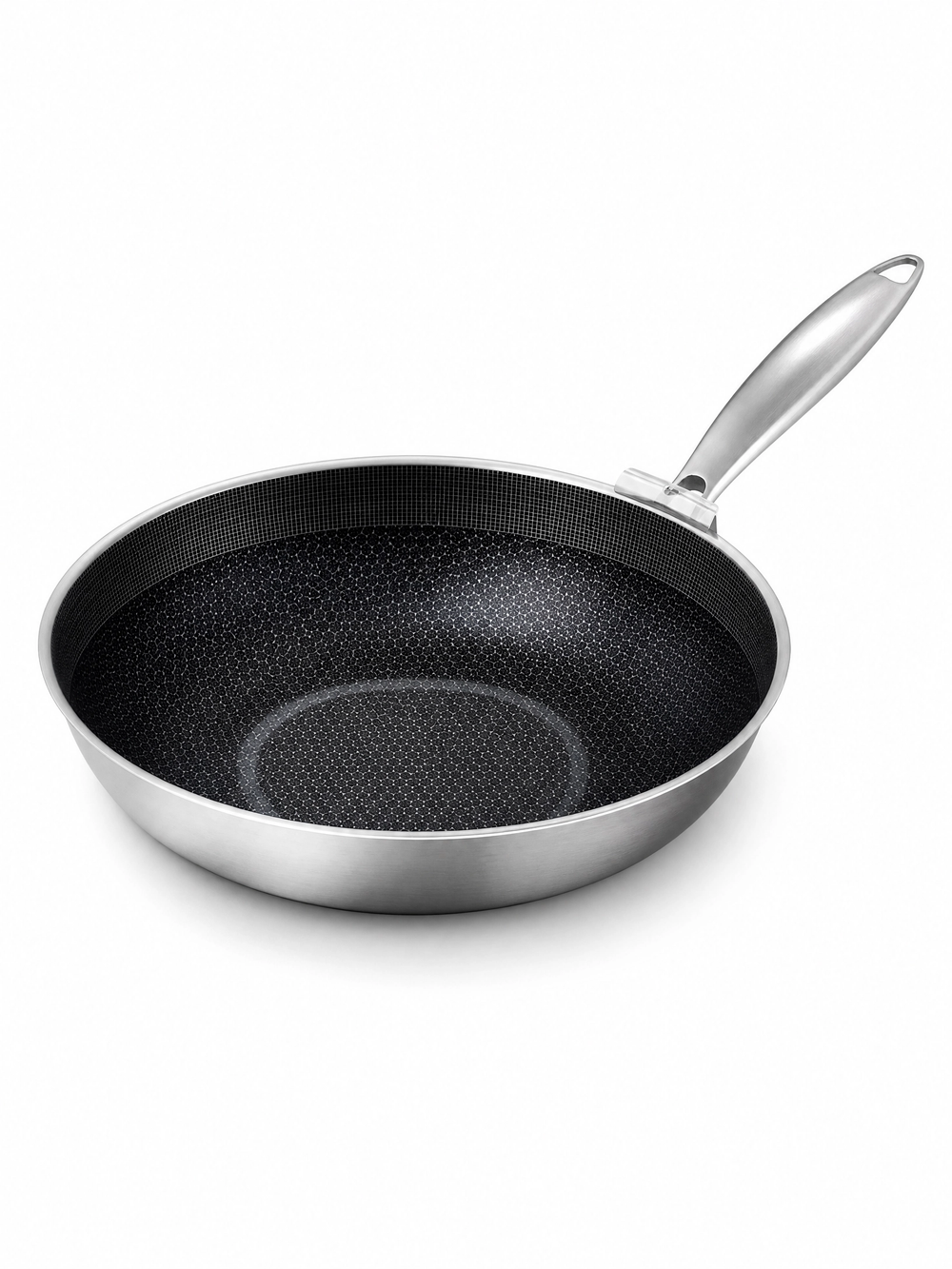 WOK DE ACERO INOXIDABLE DE 30 CM - imagen 1