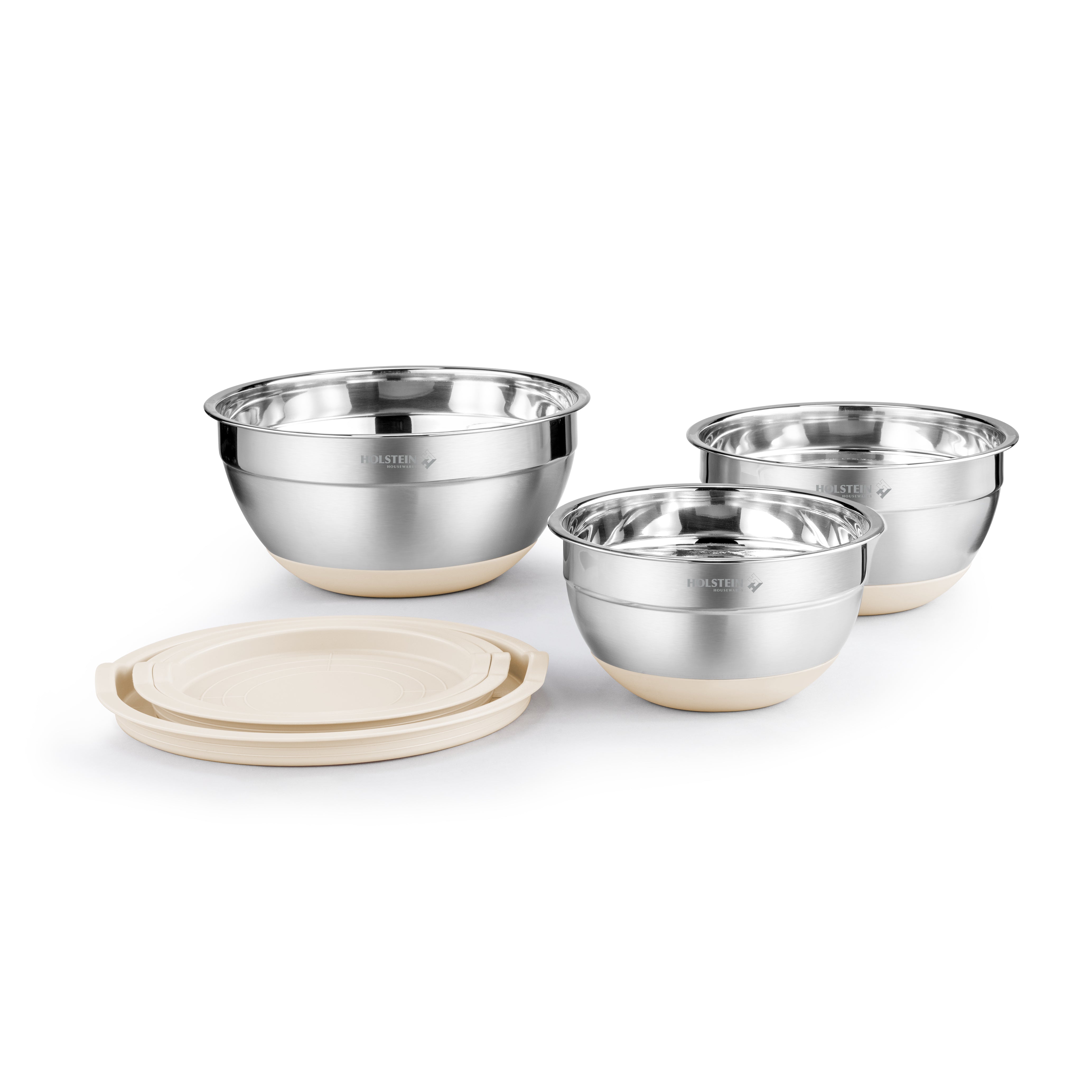 Bowls de Acero Inoxidable con Tapa