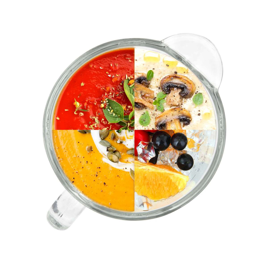 8-SPEED BLENDER WITH GLASS JAR