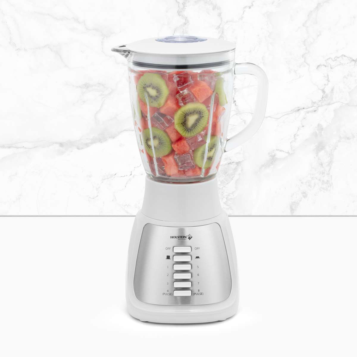 8-SPEED BLENDER WITH GLASS JAR