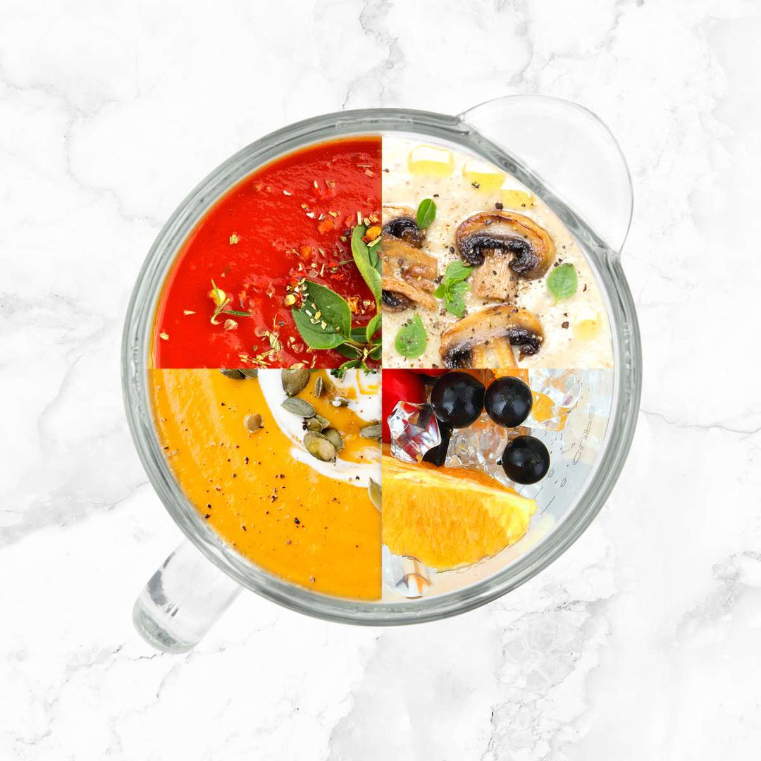 8-SPEED BLENDER WITH GLASS JAR