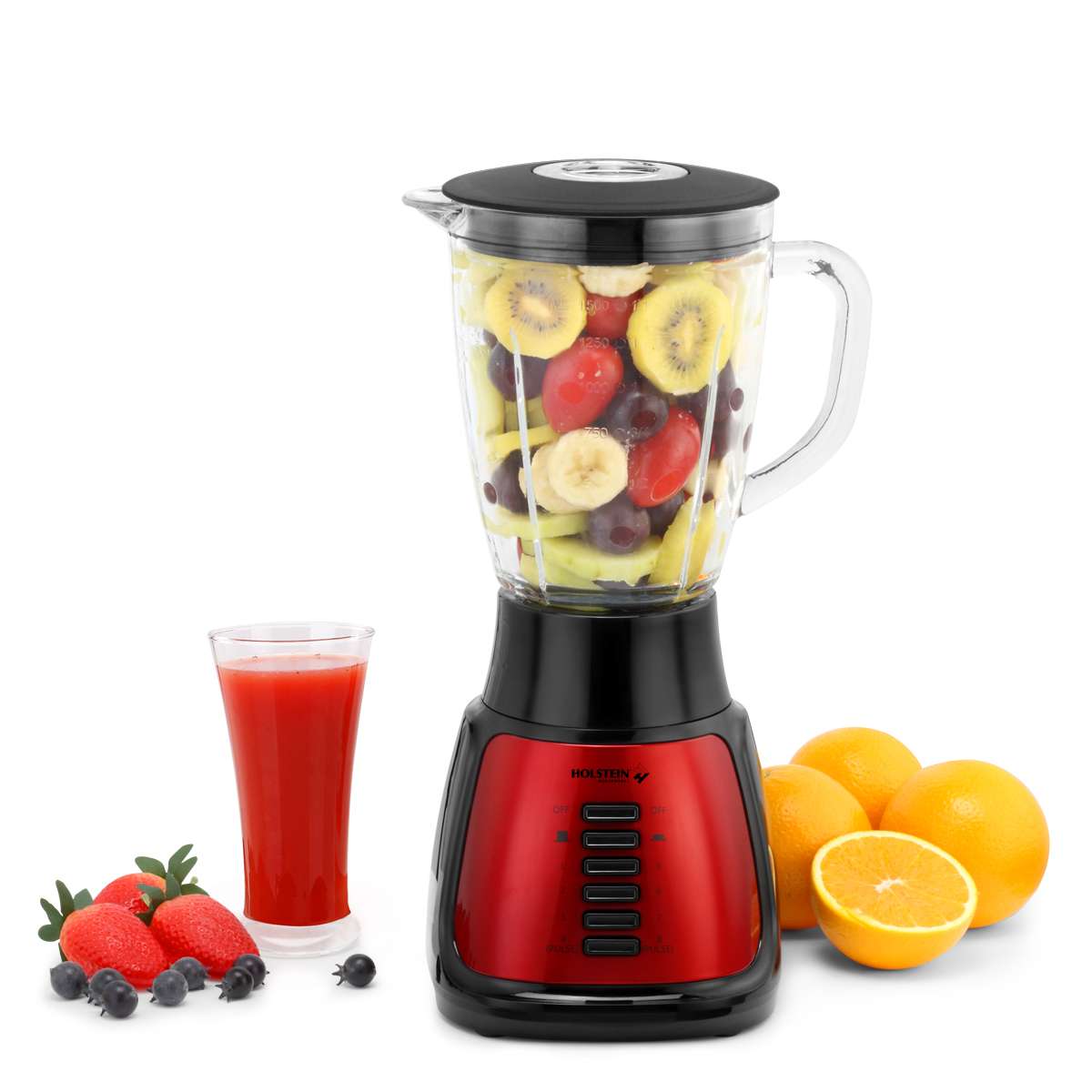 8-SPEED BLENDER WITH GLASS JAR