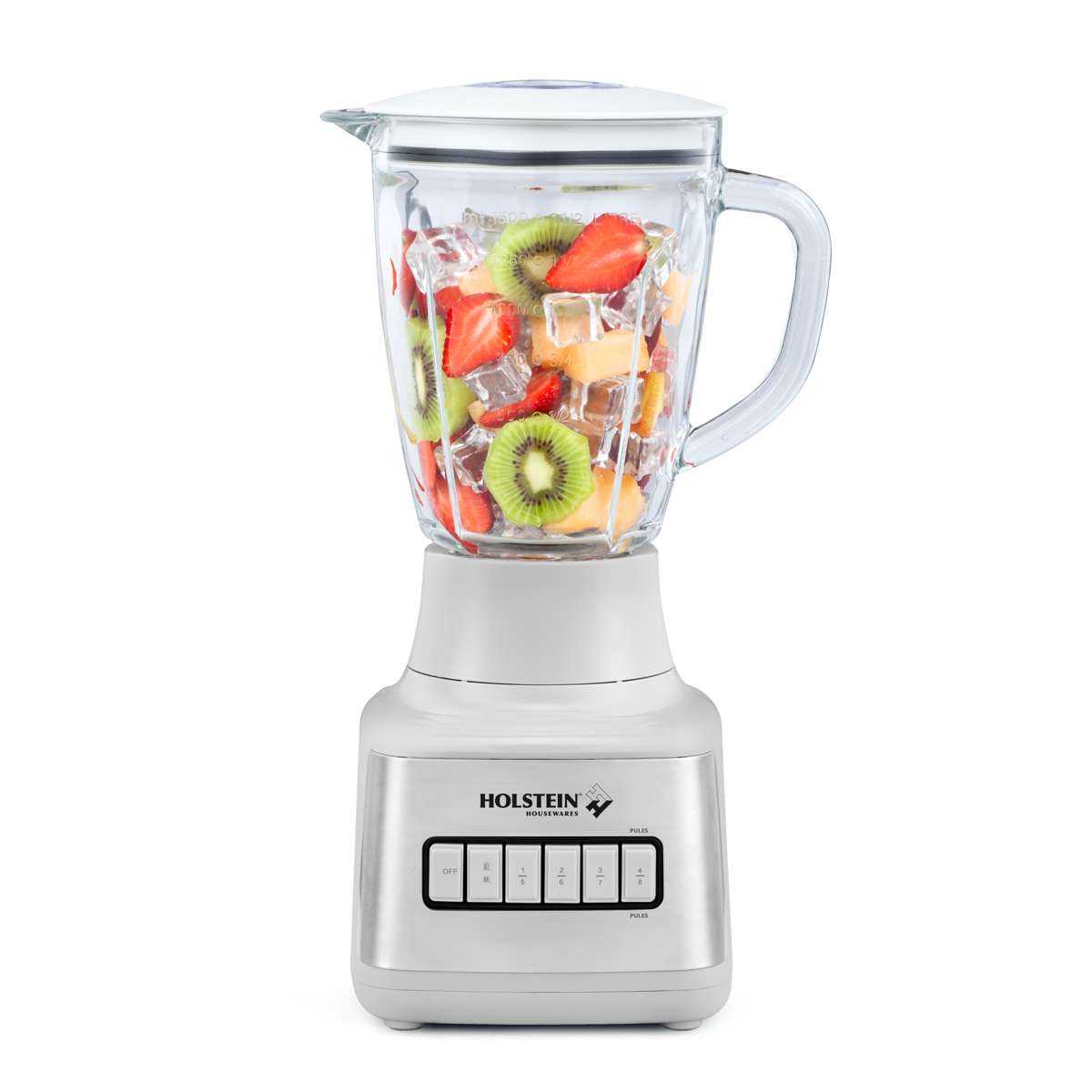 8-SPEED BLENDER WITH GLASS JAR