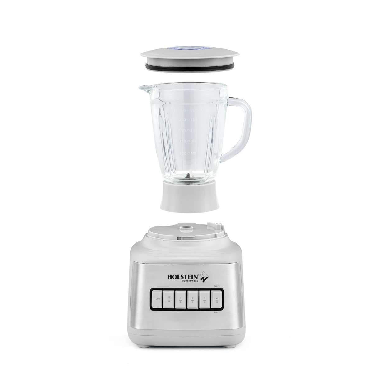 8-SPEED BLENDER WITH GLASS JAR
