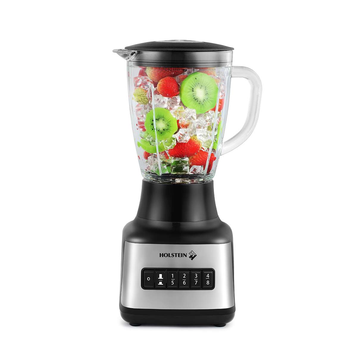 8-SPEED BLENDER WITH GLASS JAR