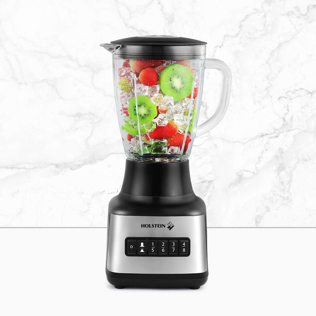 8-SPEED BLENDER WITH GLASS JAR