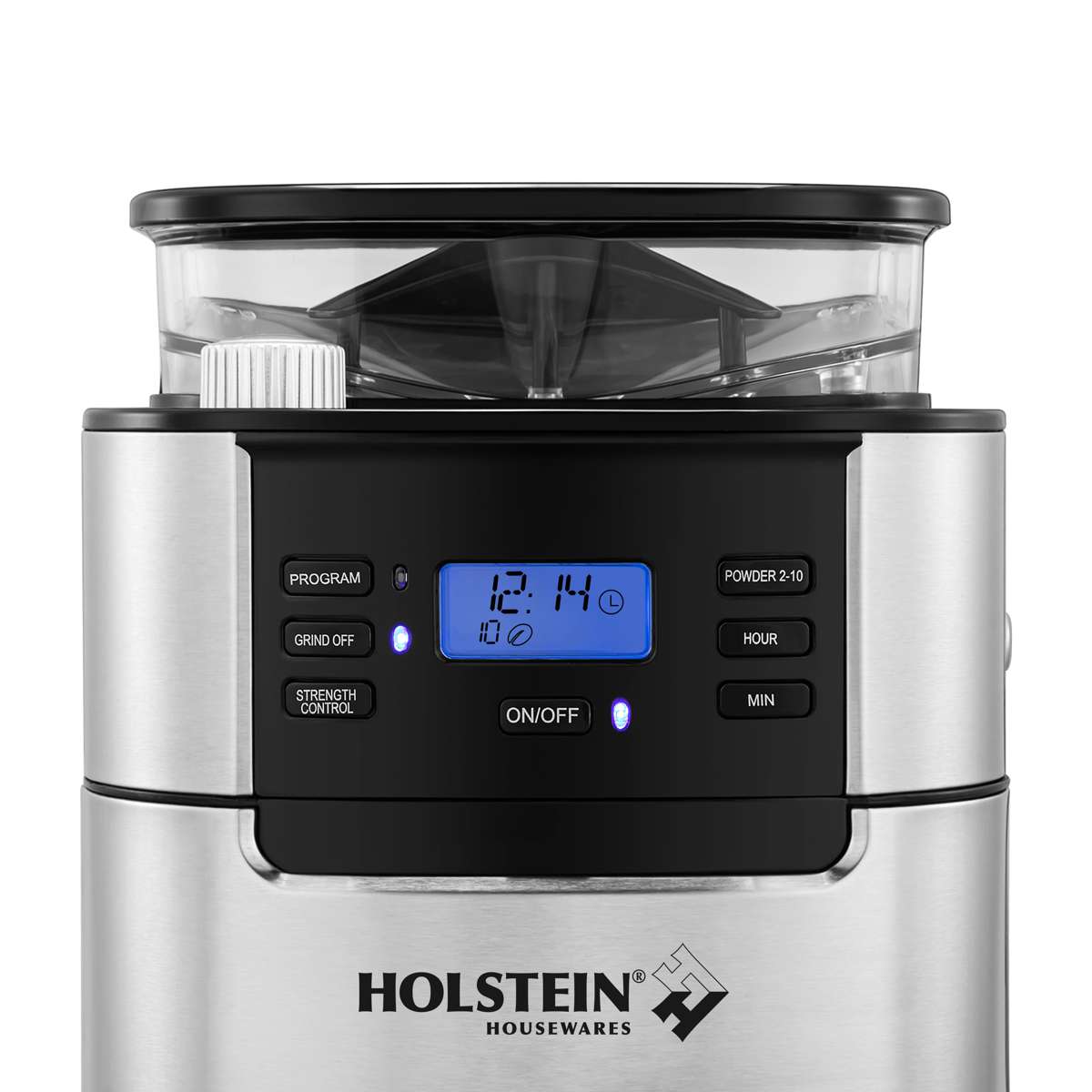 10-CUP GRIND AND BREW PROGRAMMABLE COFFEE MAKER