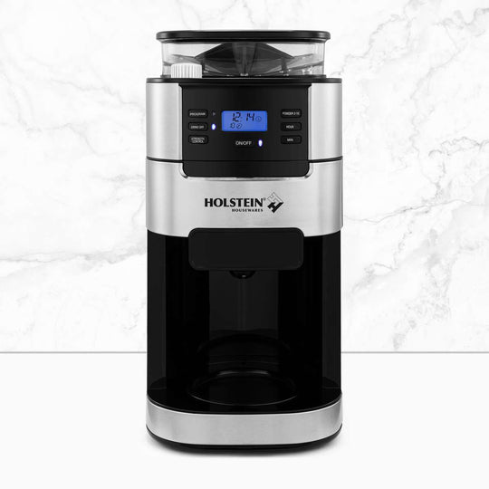 10-CUP GRIND AND BREW PROGRAMMABLE COFFEE MAKER