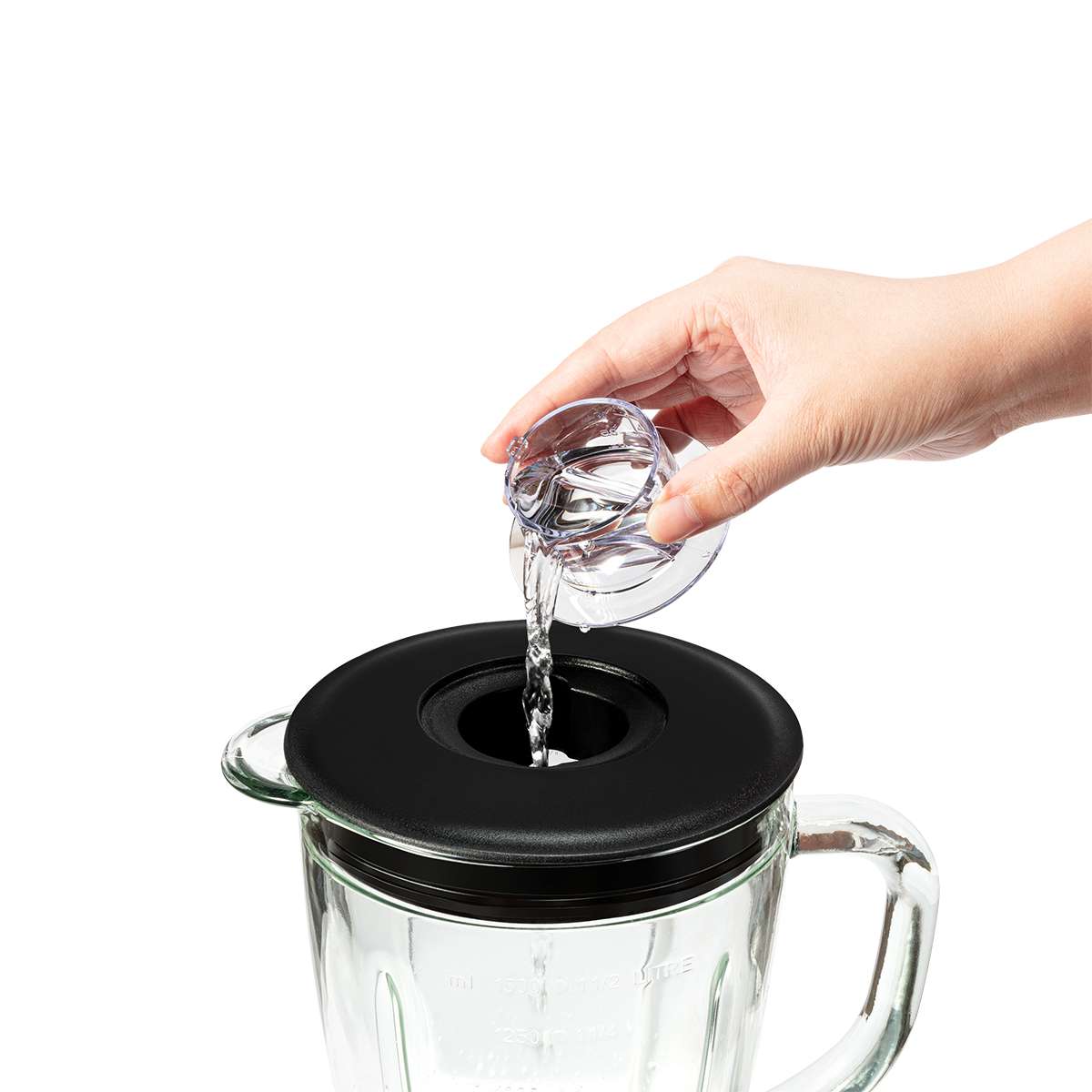 2-SPEED BLENDER WITH GLASS JAR