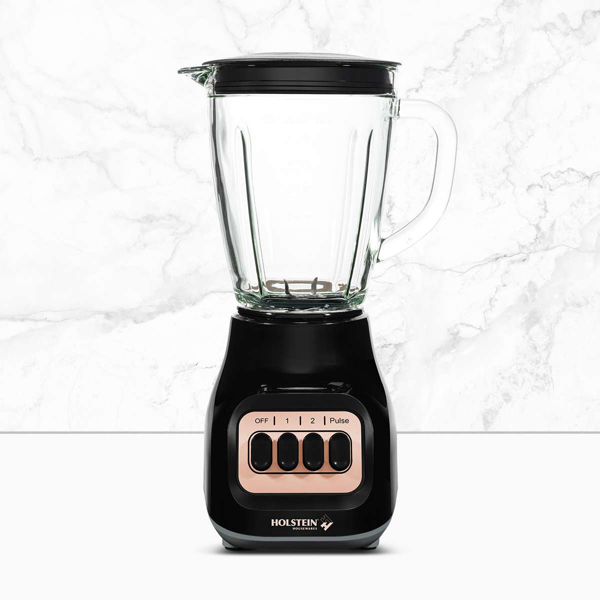 2-SPEED BLENDER WITH GLASS JAR