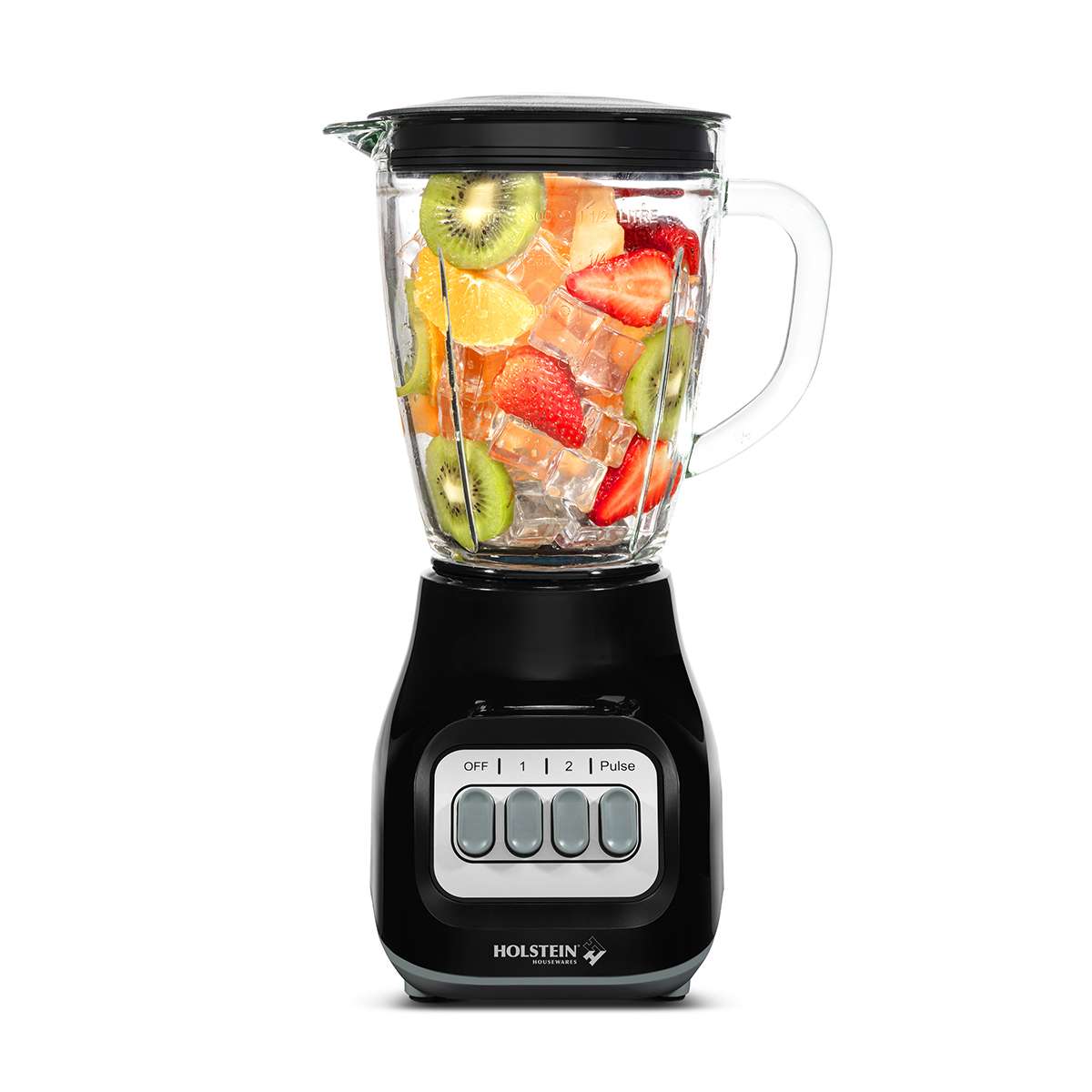 2-SPEED BLENDER WITH GLASS JAR