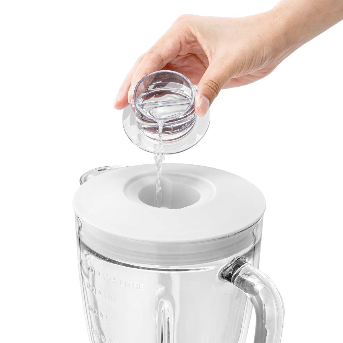 2-SPEED BLENDER WITH GLASS JAR