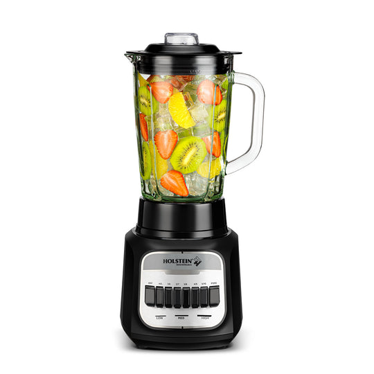 12-SPEED BLENDER WITH GLASS JAR