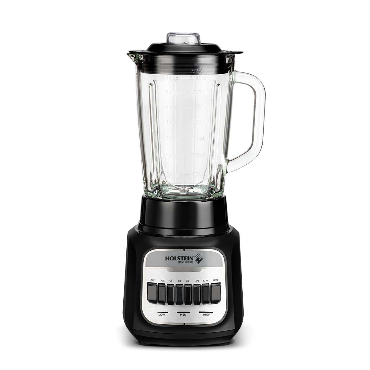 12-SPEED BLENDER WITH GLASS JAR