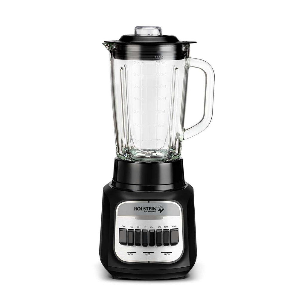 12-SPEED BLENDER WITH GLASS JAR