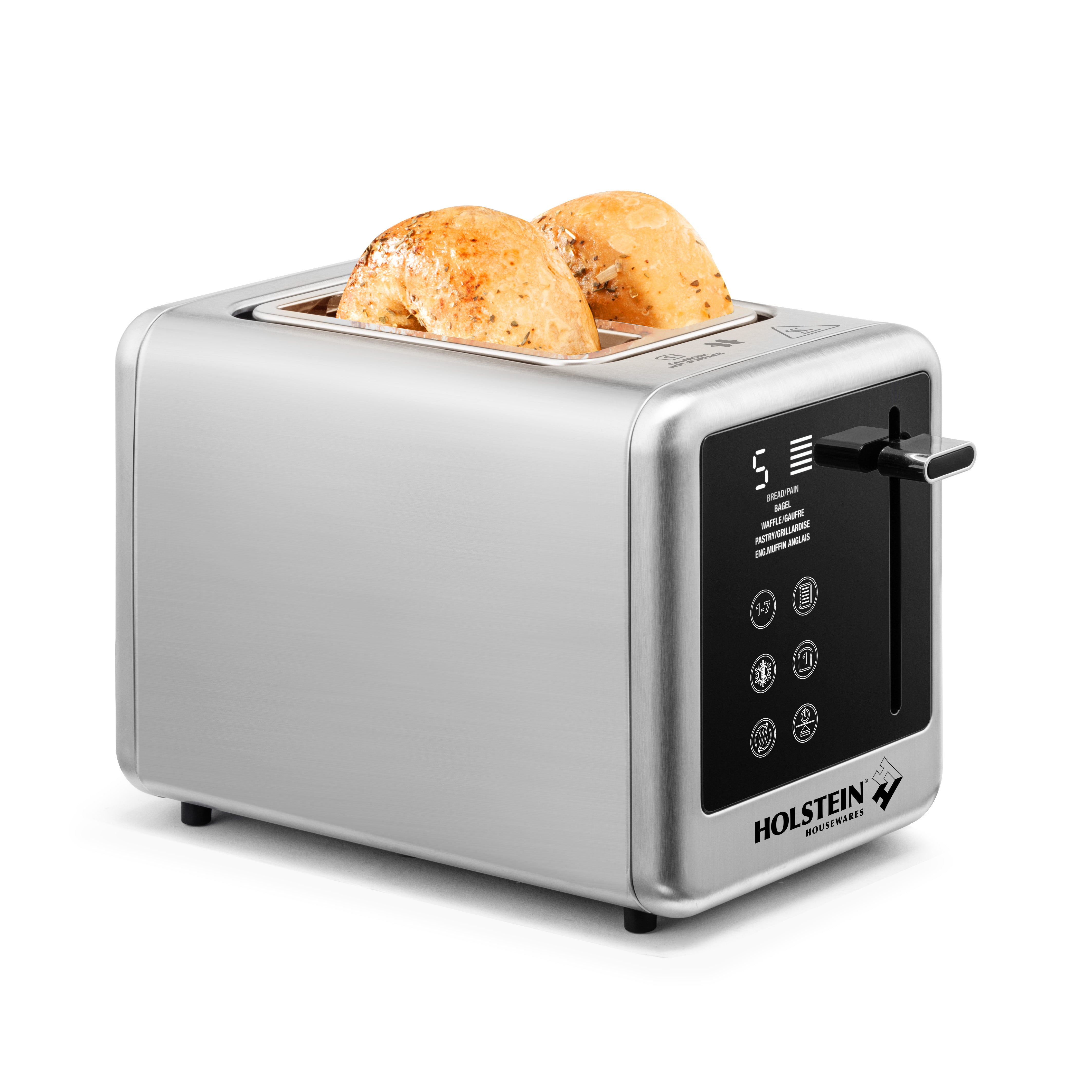 2-SLICE DIGITAL TOASTER