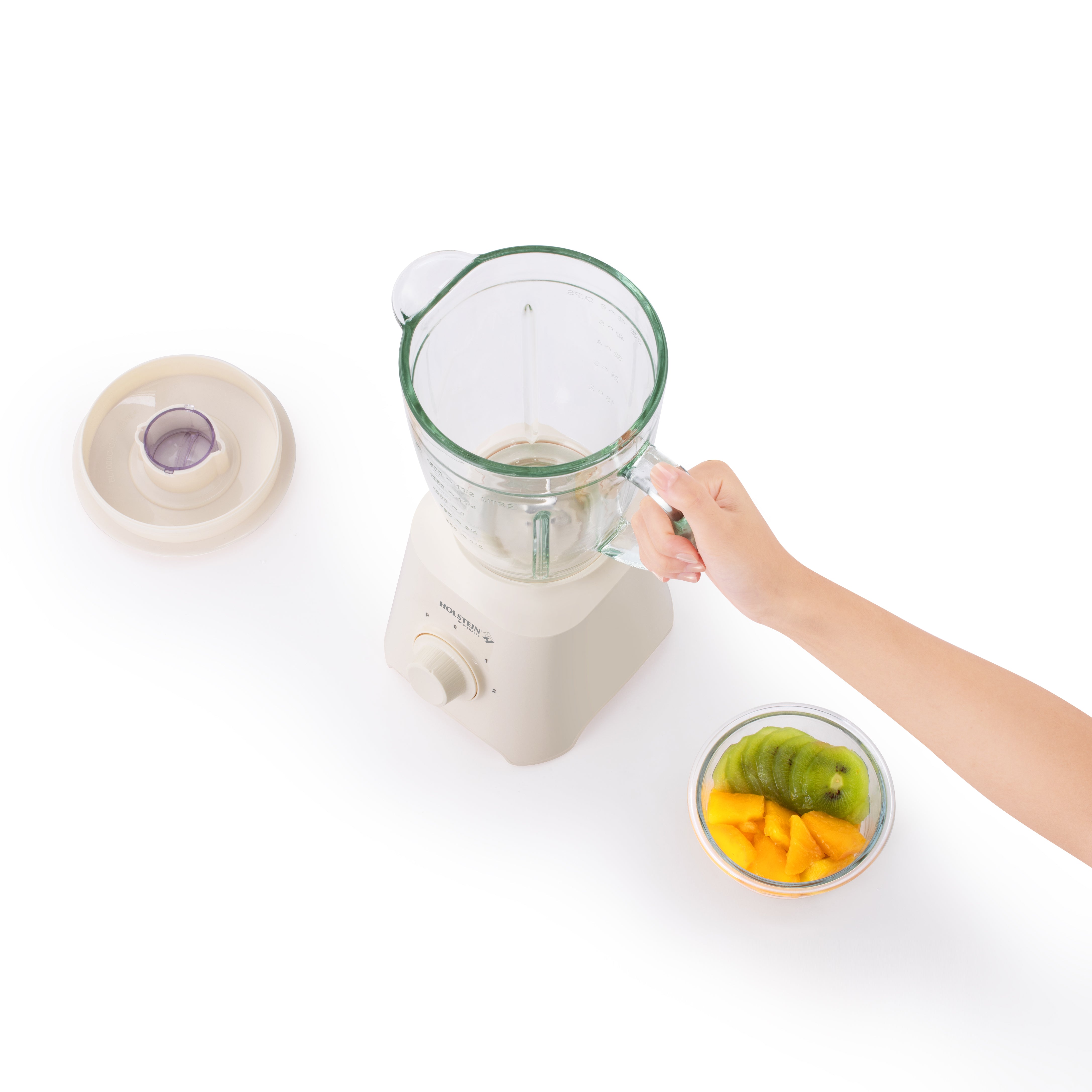 2-Speed Blender with Glass Jar
