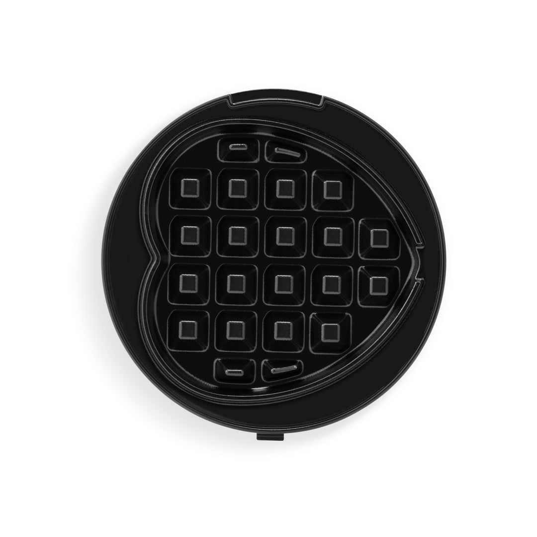 PERSONAL GRIDDLE &amp; WAFFLE MAKER WITH 7 REMOVABLE PLATES