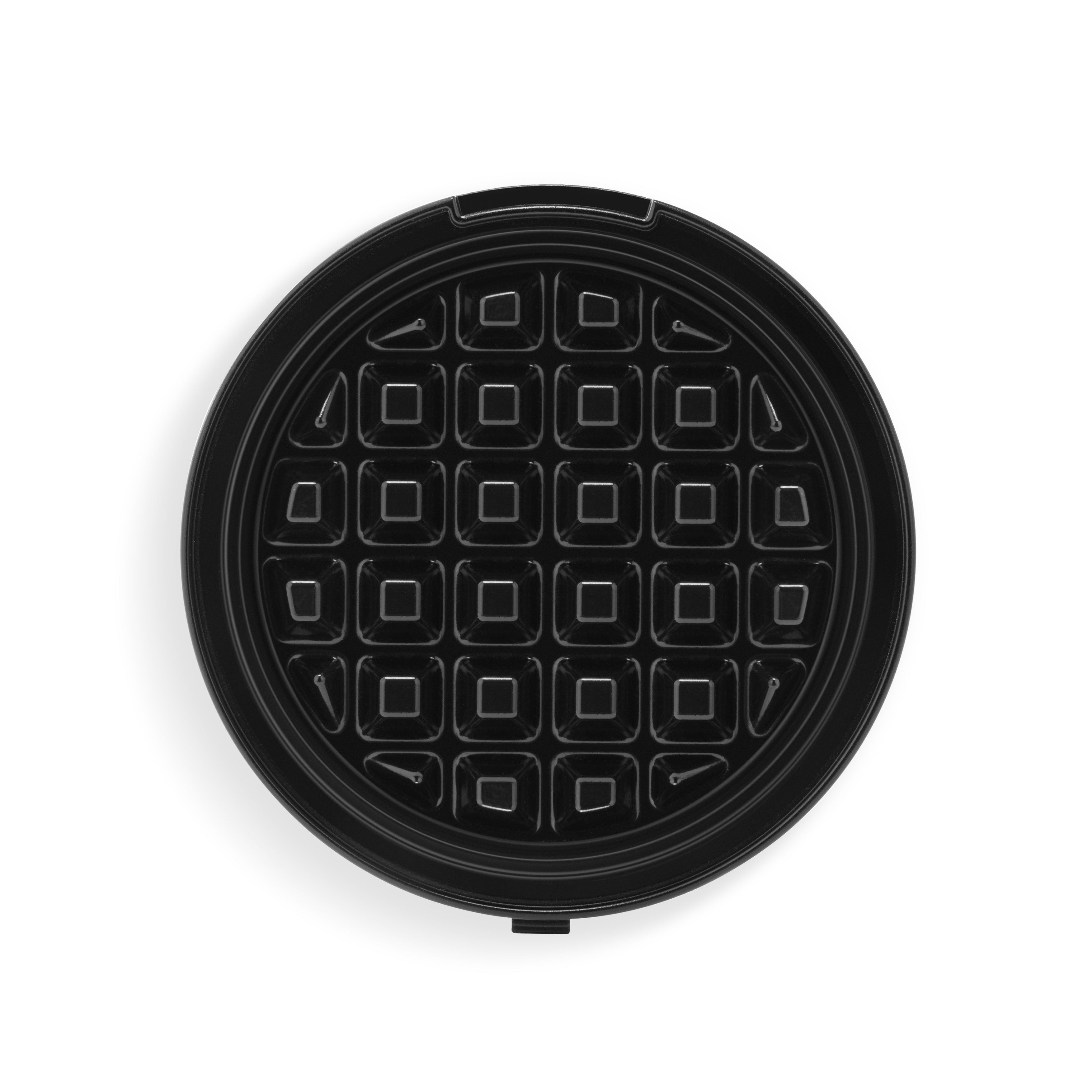 PERSONAL GRIDDLE & WAFFLE MAKER WITH 7 REMOVABLE PLATES