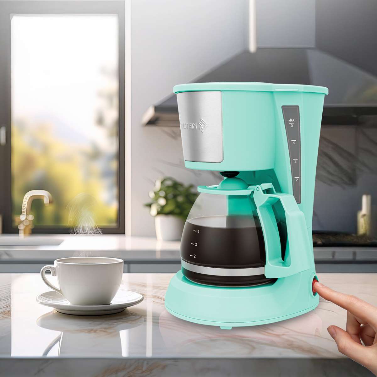 CAFETERA DE 5 TAZAS