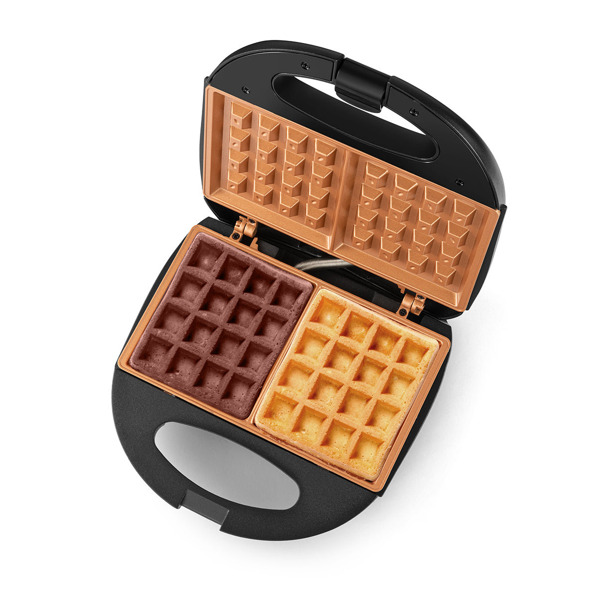 2-SECTION WAFFLE MAKER