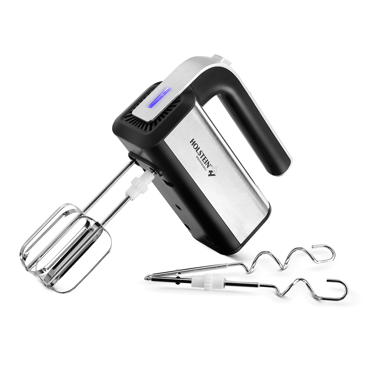 5-SPEED HAND AND STAND MIXER WITH LED