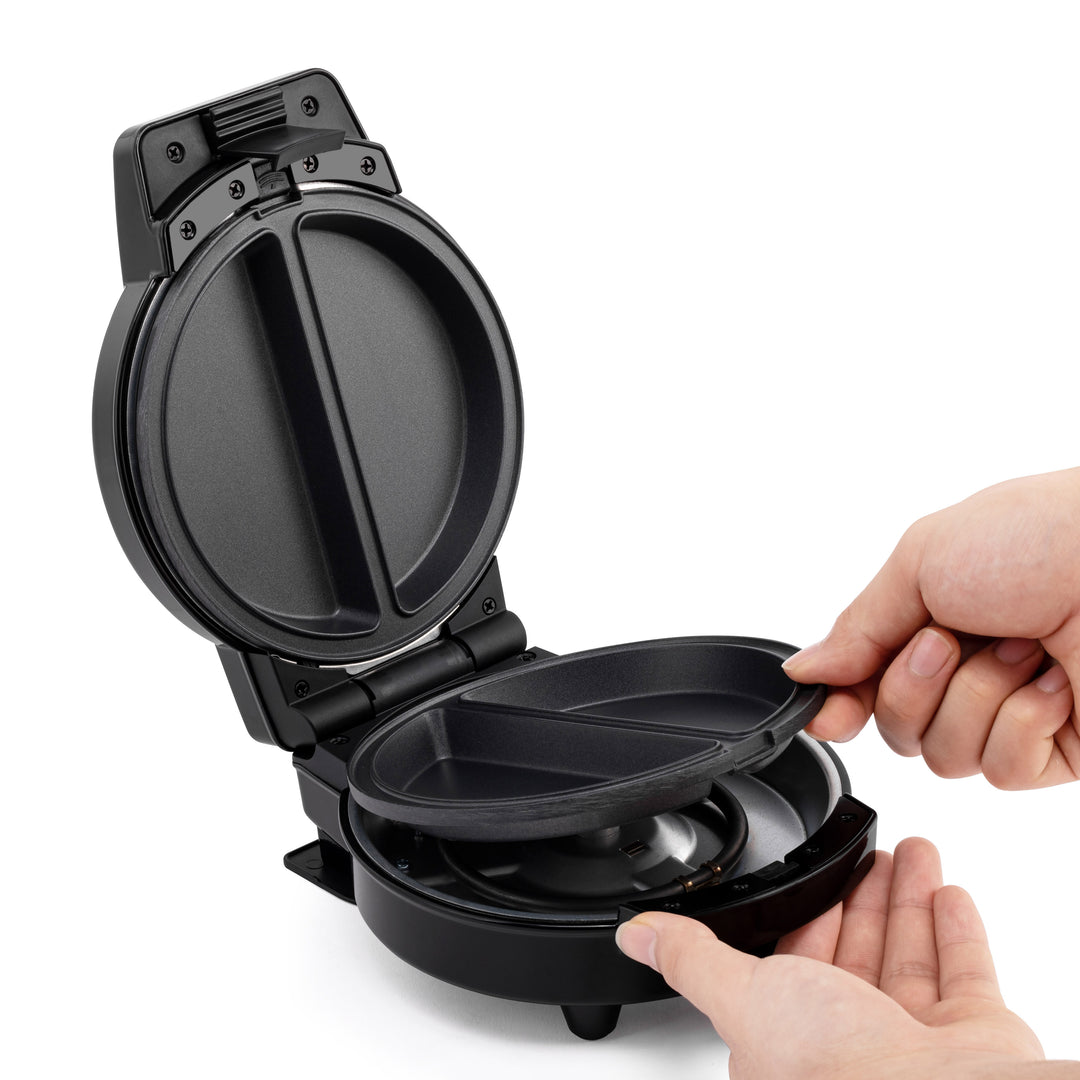2-IN-1 WAFFLE &amp; OMELET MAKER