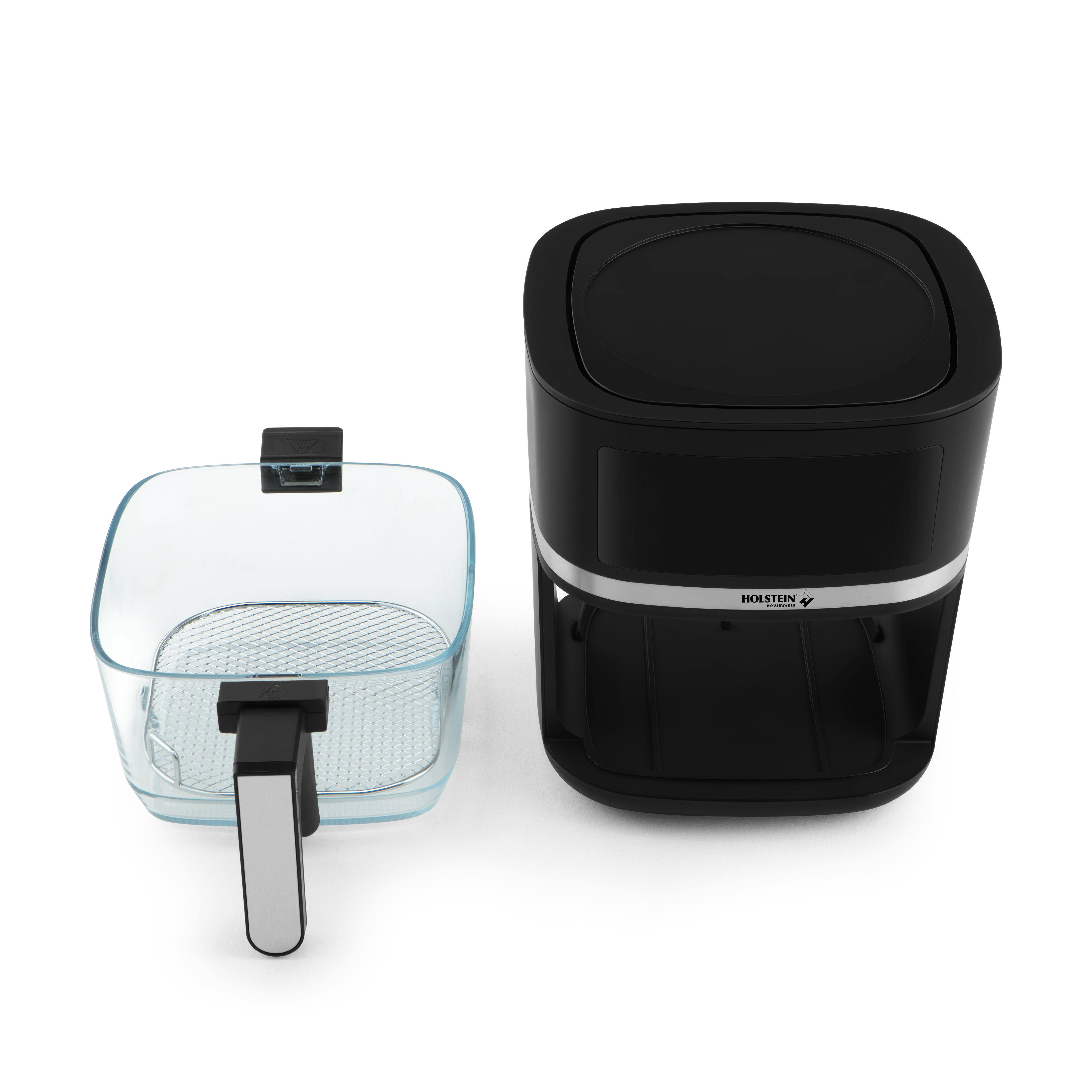4.75 QT DIGITAL GLASS AIR FRYER