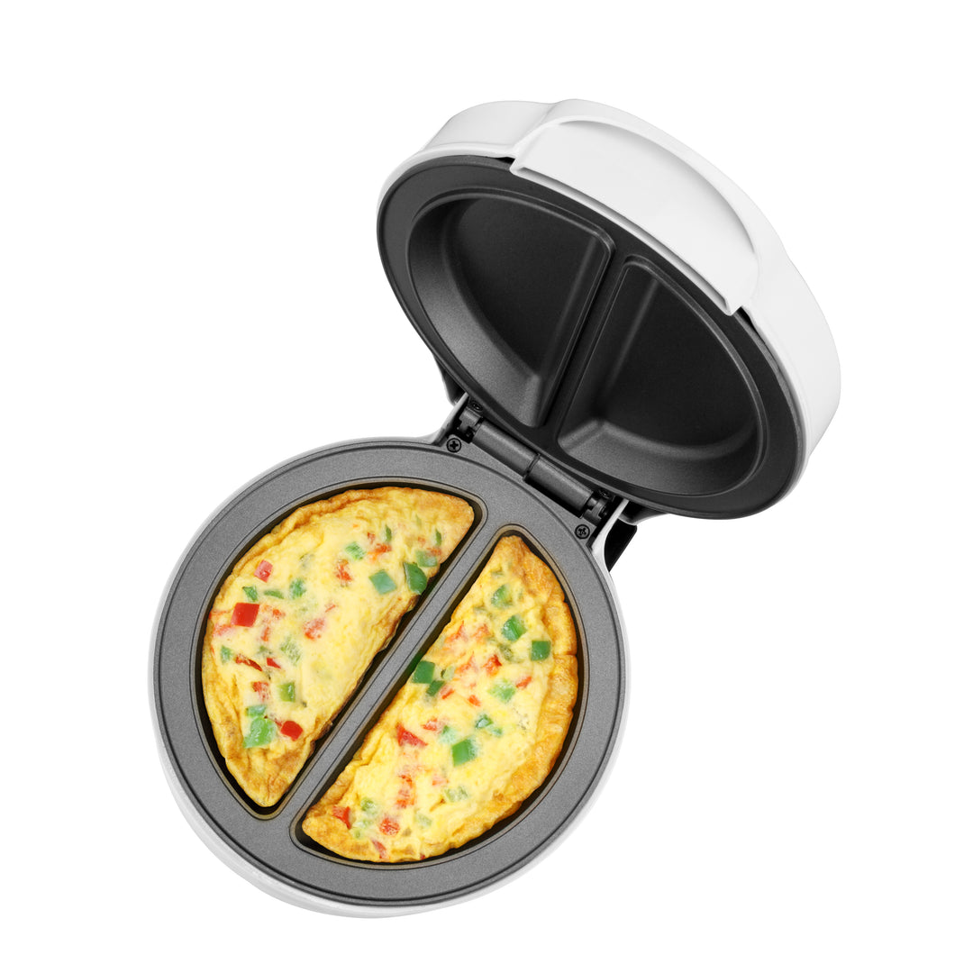 2-SECTION OMELET MAKER