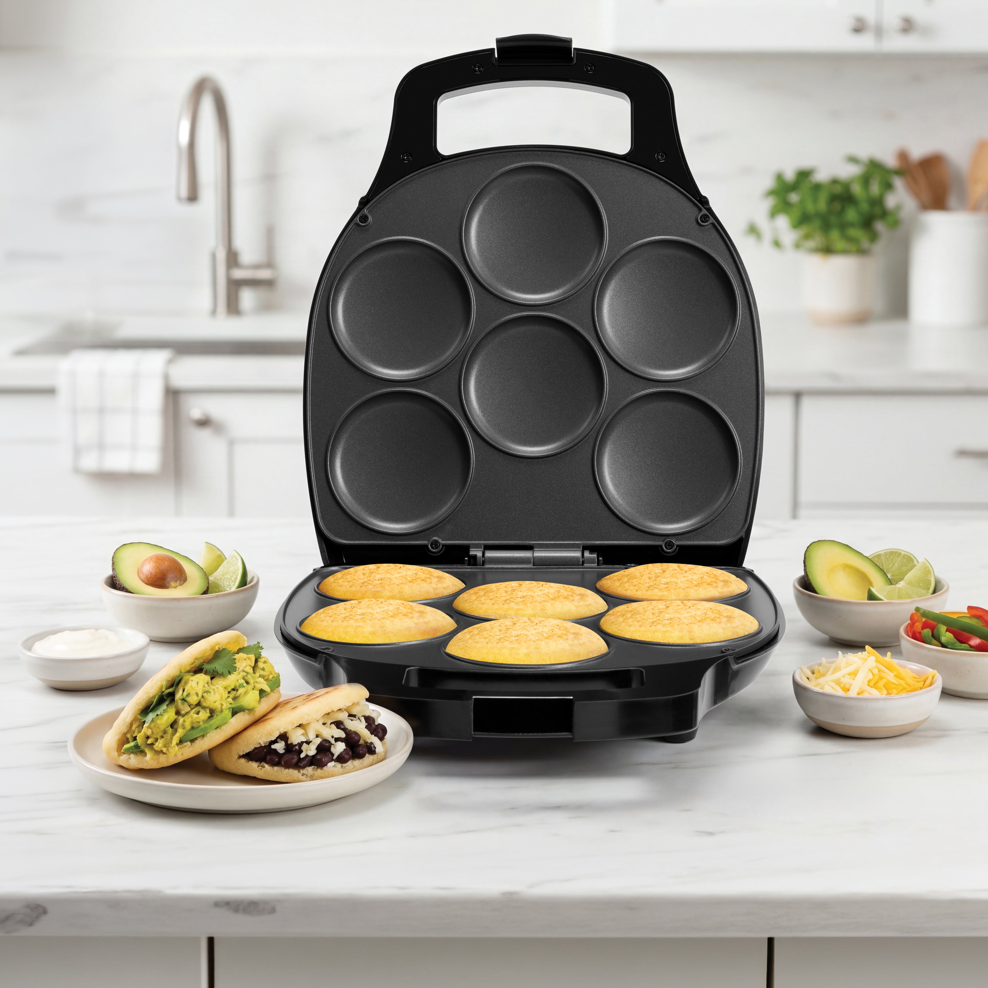6-SECTION AREPA MAKER
