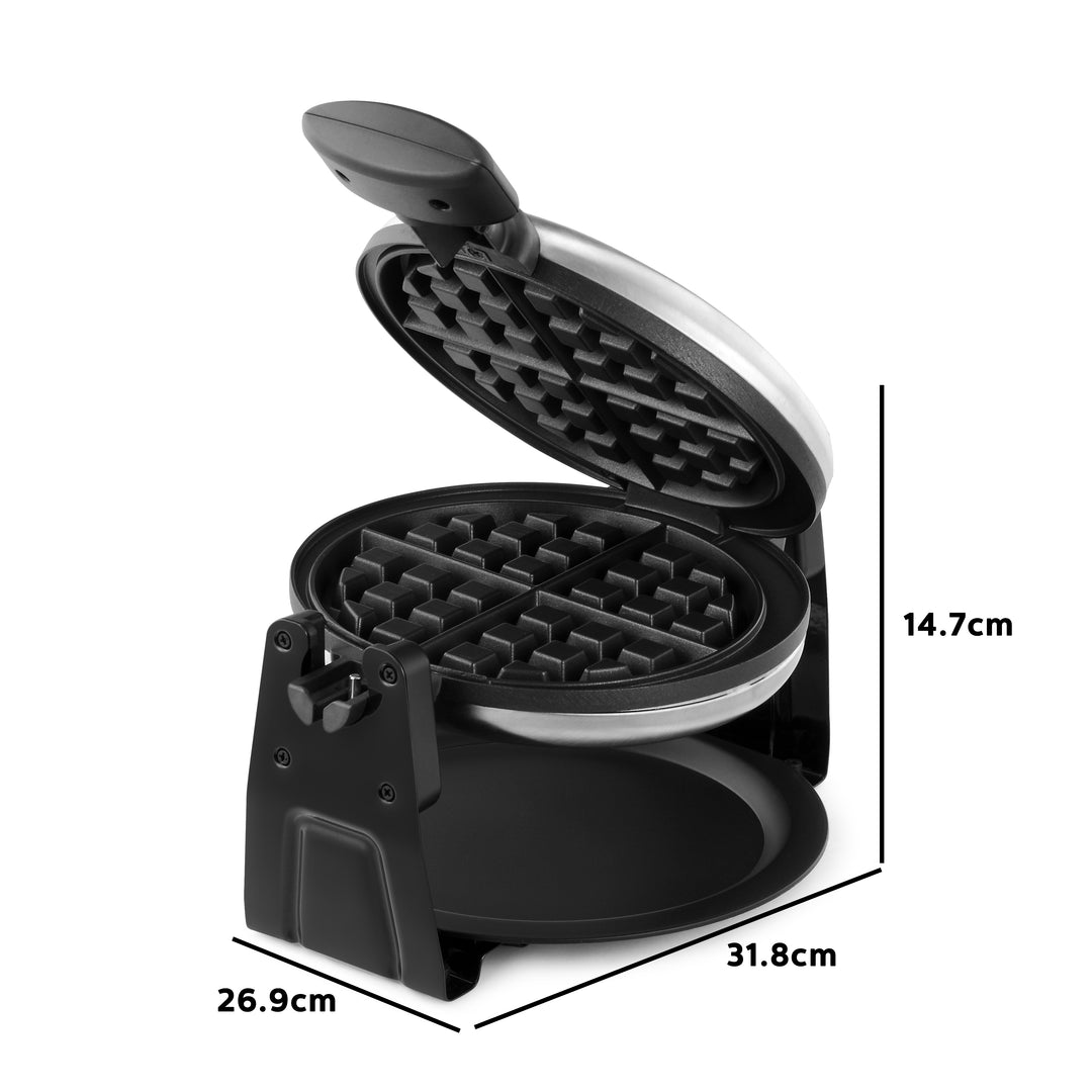 7" ROTARY BELGIAN WAFFLE MAKER